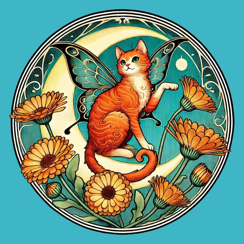 Ingwer Katze Fee