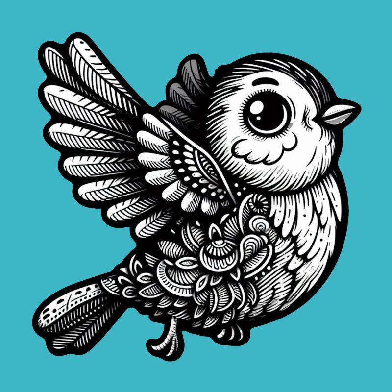Melodische Singvogel-Gelassenheit