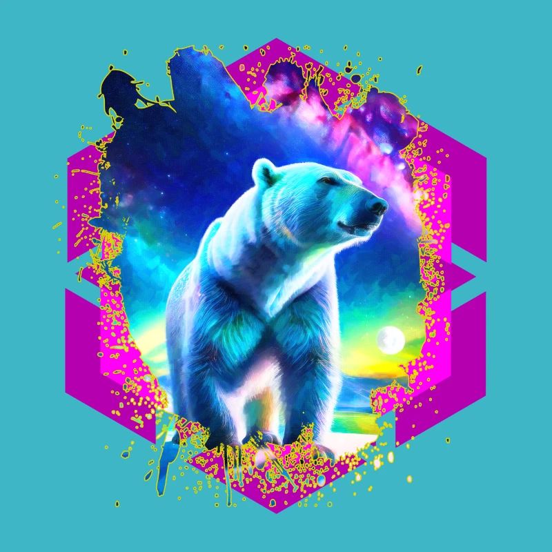 Ours stellaire abstrait