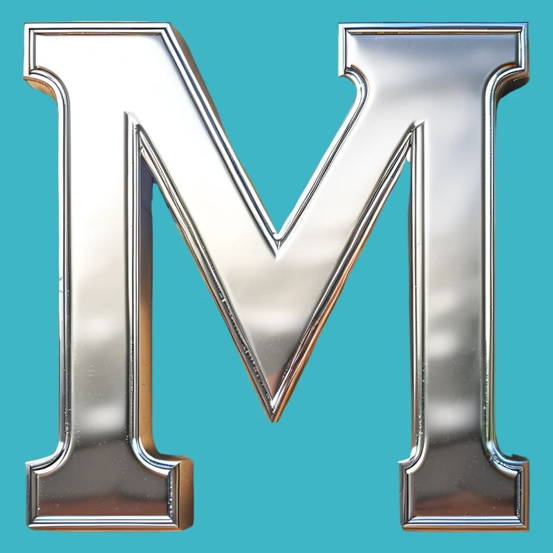 Chrome ,, M " Métallisé