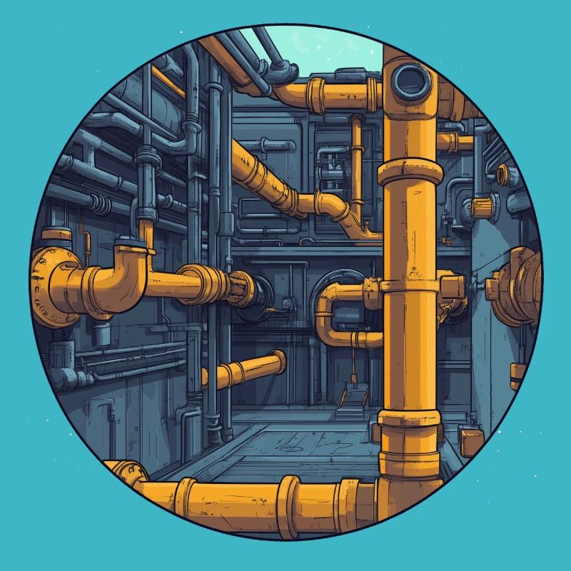 Industrielle Rohrsysteme