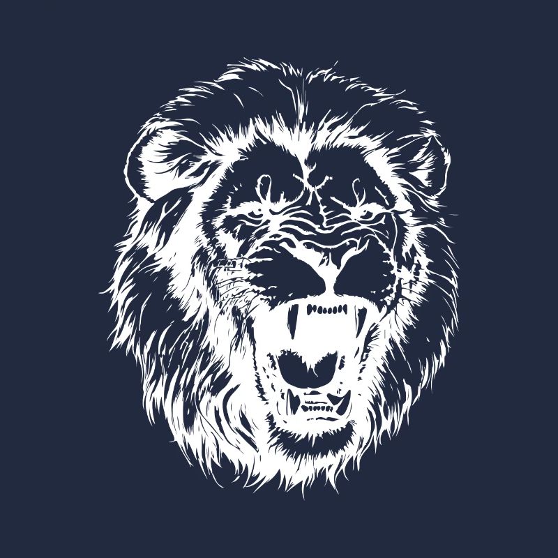Lion Head Symbol