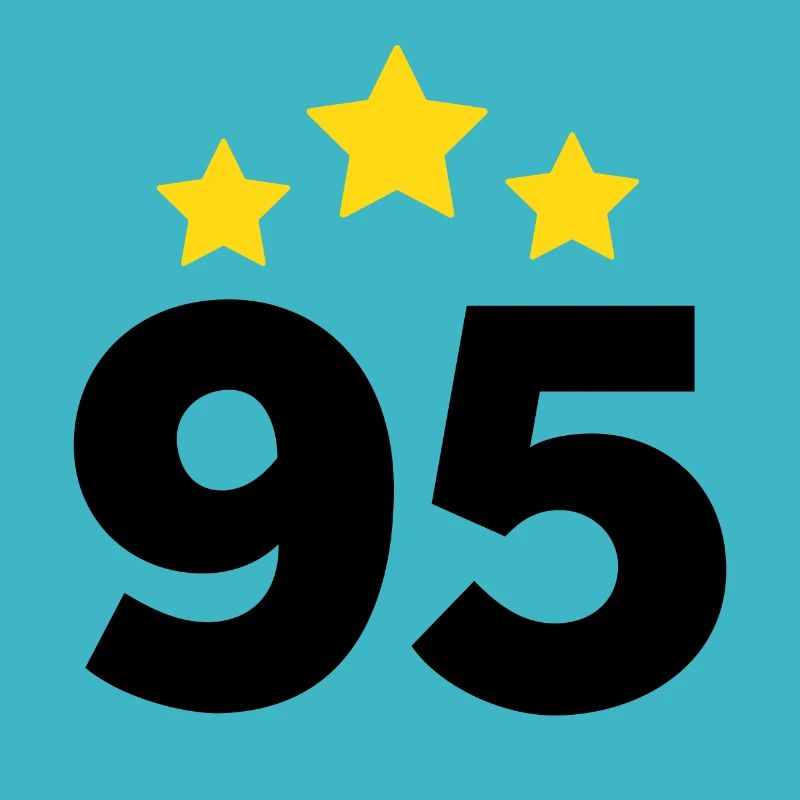 95 ans étoile - cadeau 95e anniversaire