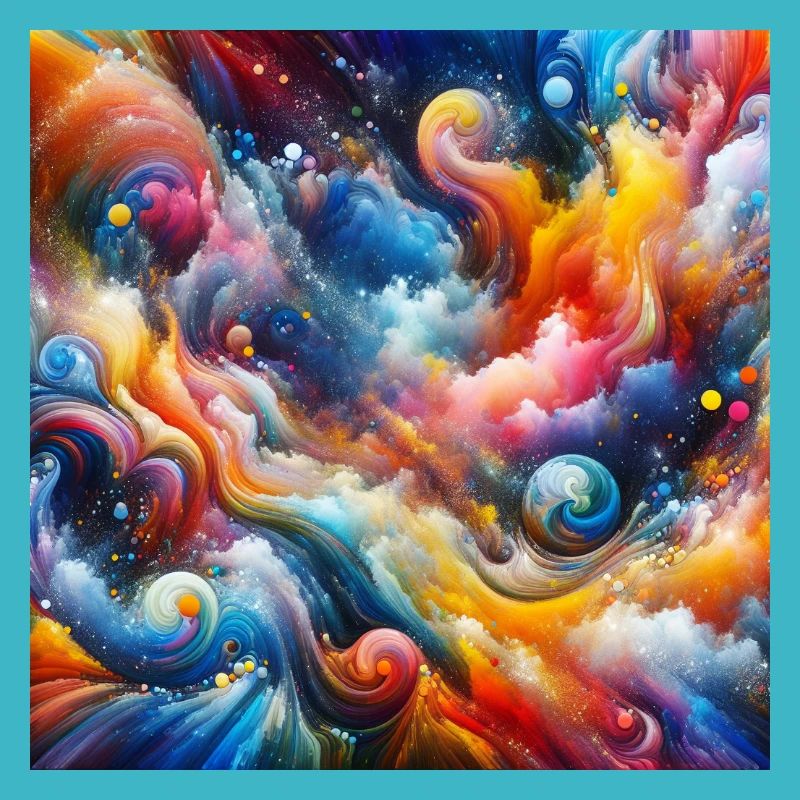 Vibrant Abstract Art