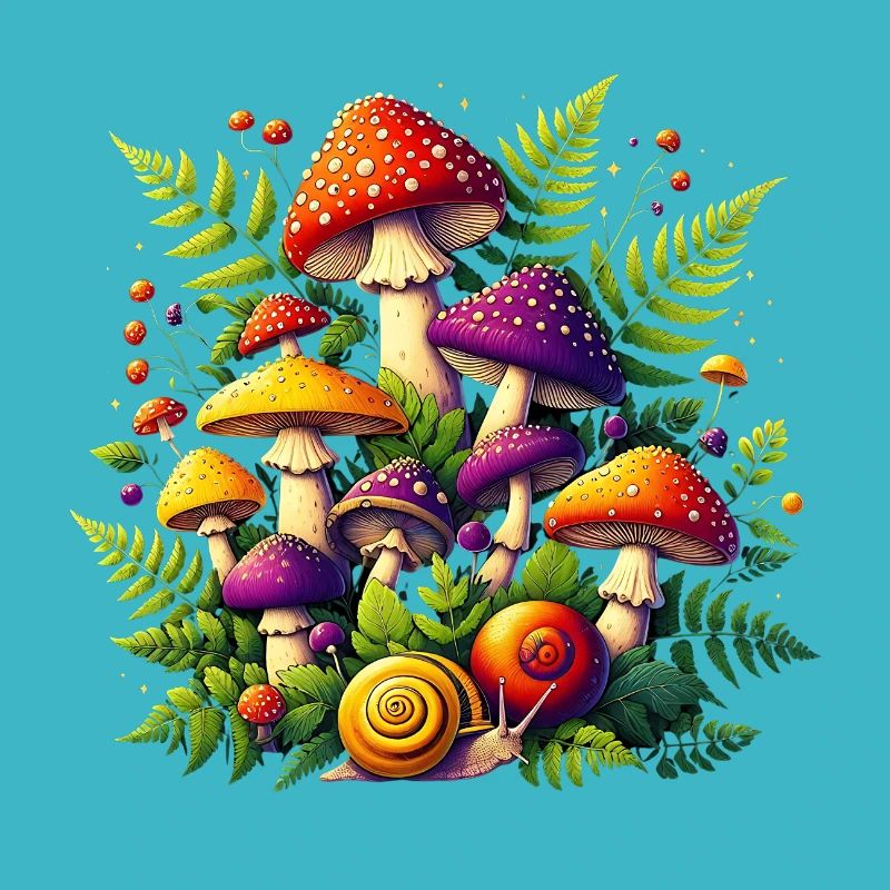 Mushrooms Magic Mushrooms Plain