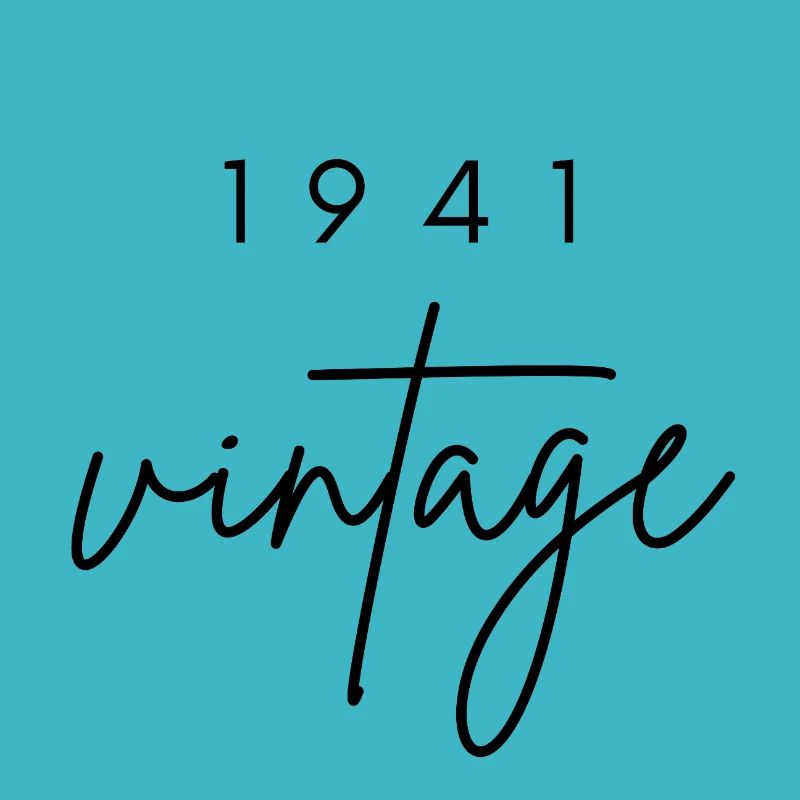 Anniversaire 1941 vintage