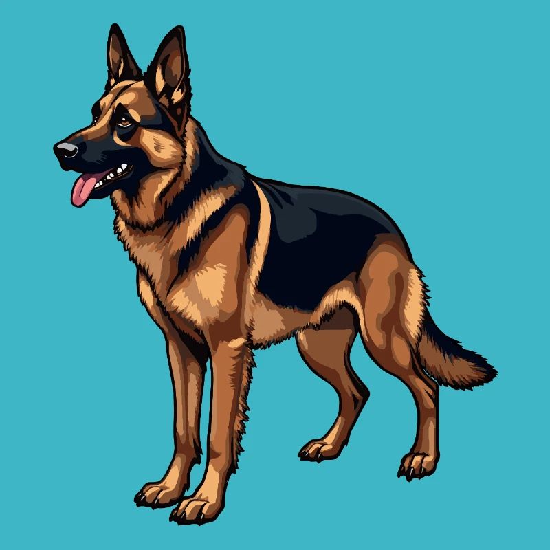 Deutscher Schäferhund German Shepherd dog Owczarek