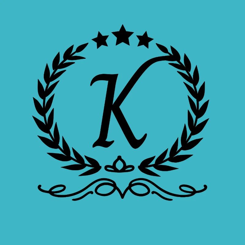 Buchstabe k Krone