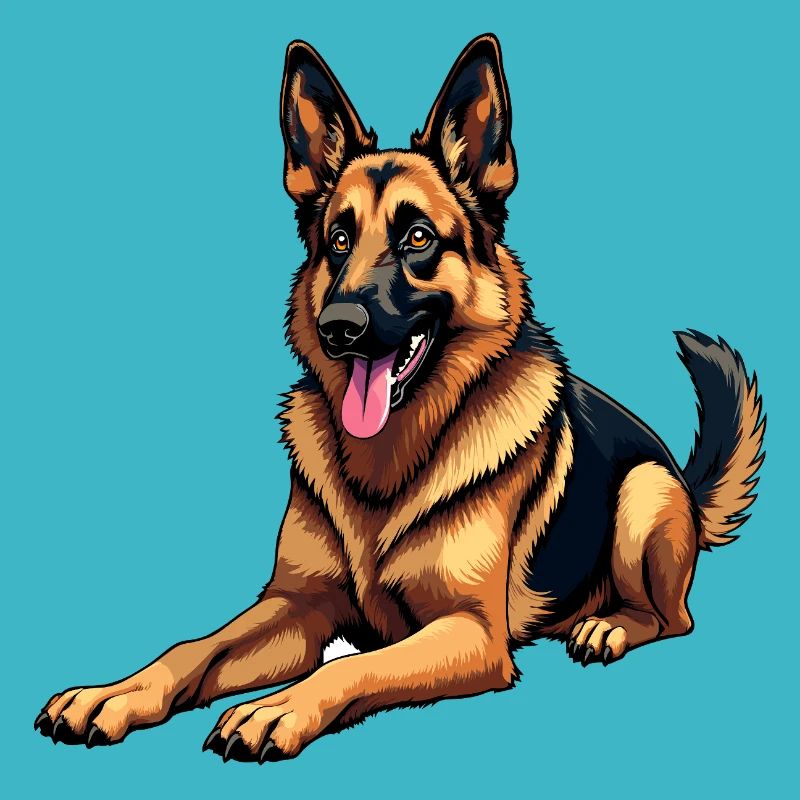 Deutscher Schäferhund German Shepherd dog Owczarek