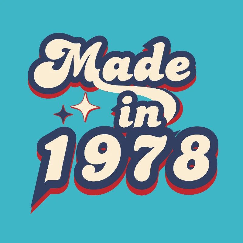 Made in 1978 retro