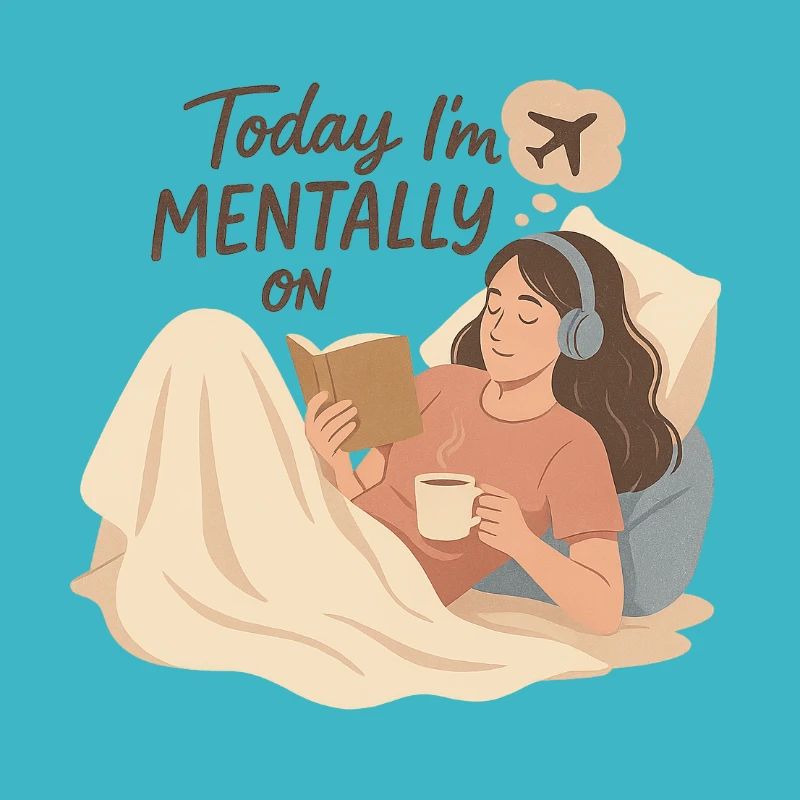 Mentalement en mode avion – Chemise douillette pour l’introve