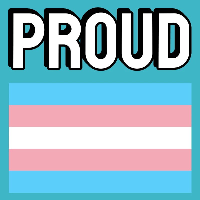 Trans Pride transfierté Drapeau Fier