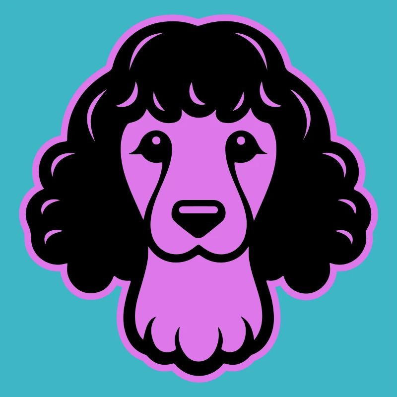 Poodle Dog Head
