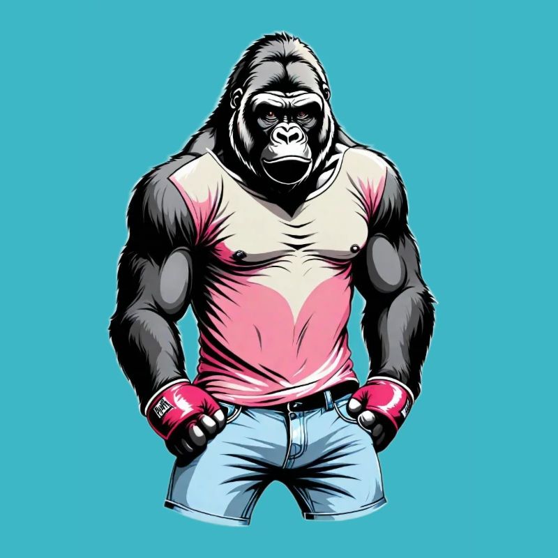 Boxe Boxeur Gorille