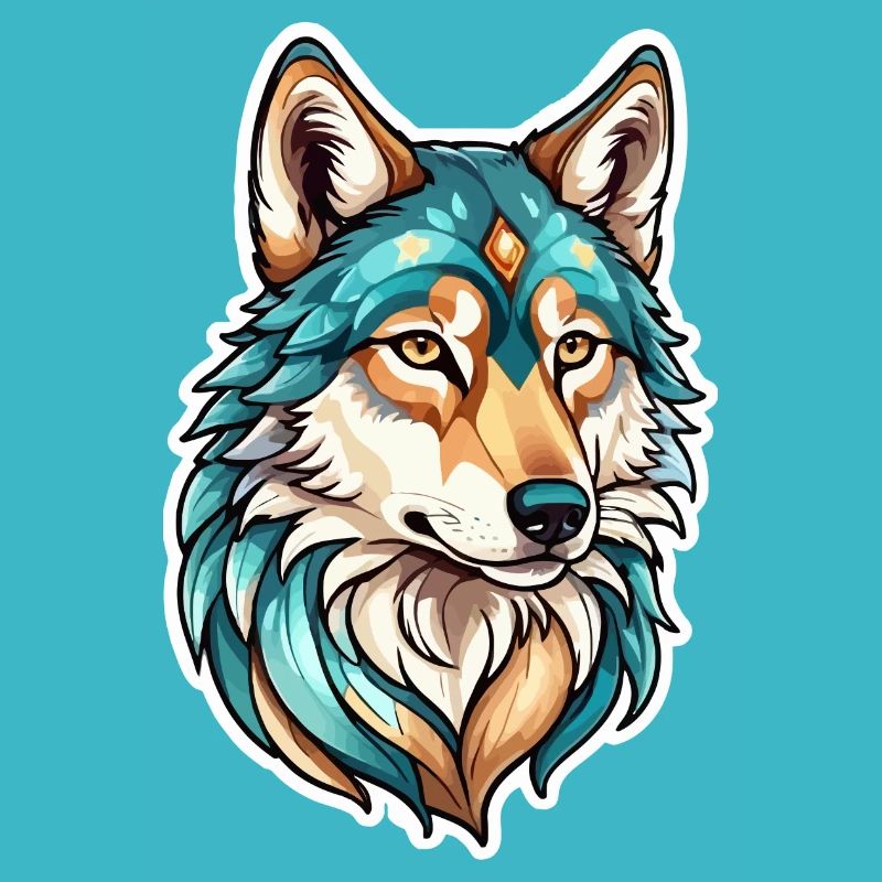 Wolf Fantasy Illustration