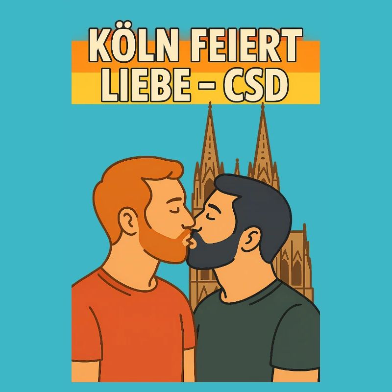 Cologne célèbre les chers hommes CSD