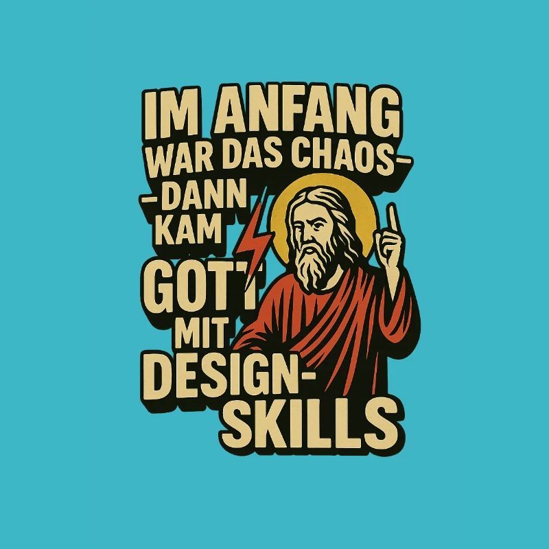 Im Anfang war das Chaos, dann kam Gott mit Design