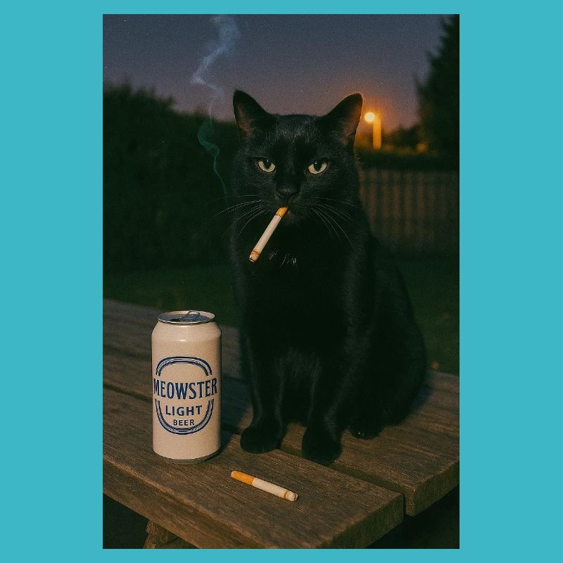 Meowster of Coolness – Night Mode Enabled