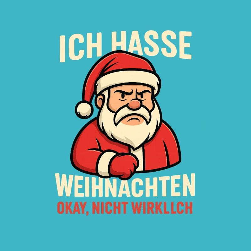I hate Christmas Santa