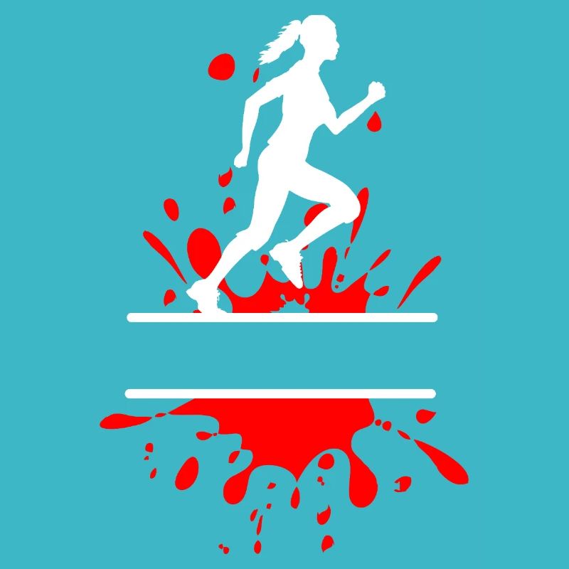 Mud Run Woman – Splash Runner
