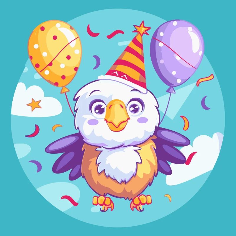 Bande dessinée d’anniversaire d’aigle