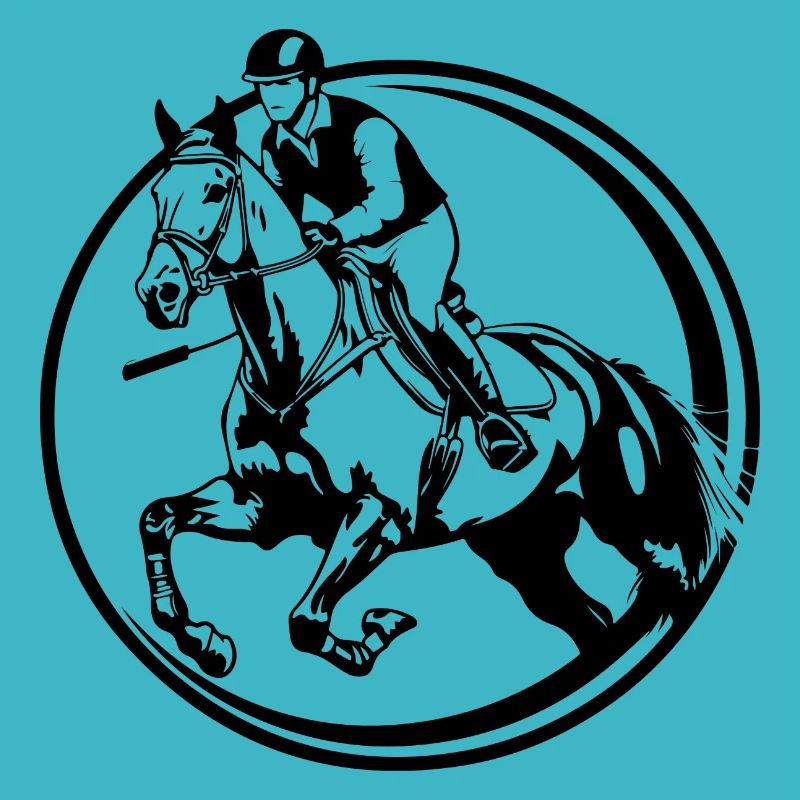 Riding Horse Silhouette