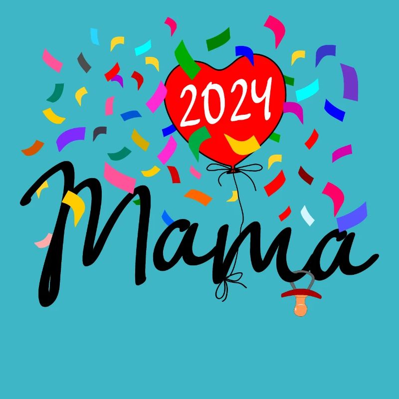 Mama 2024 Konfetti