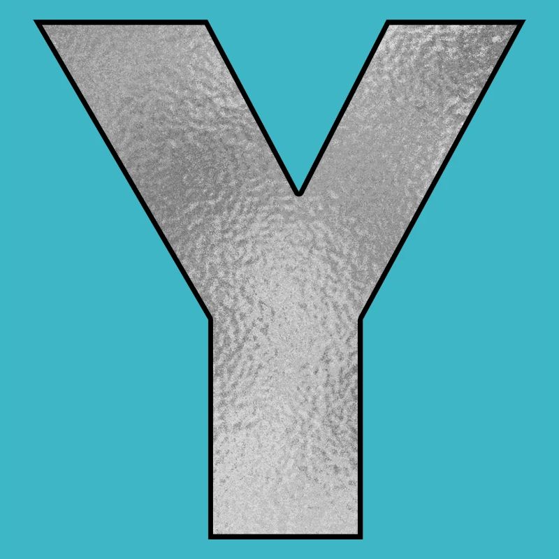 Lettre Y Argent