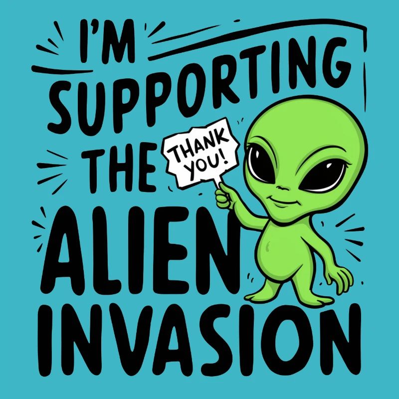 invasion extra terrestre - humour