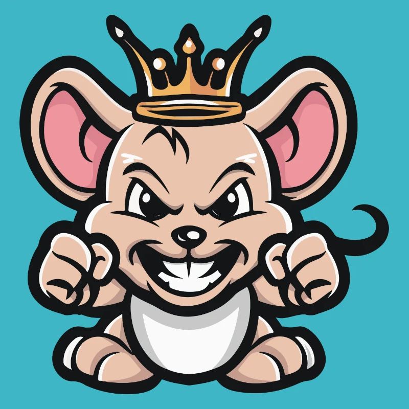 Maus Cartoon Krone