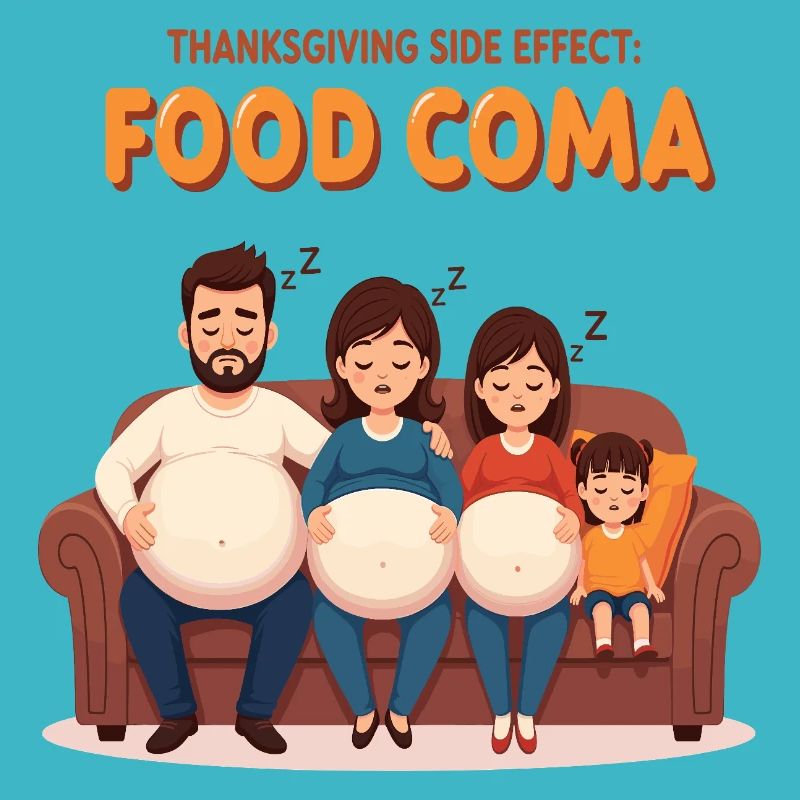 Thanksgiving Food Coma