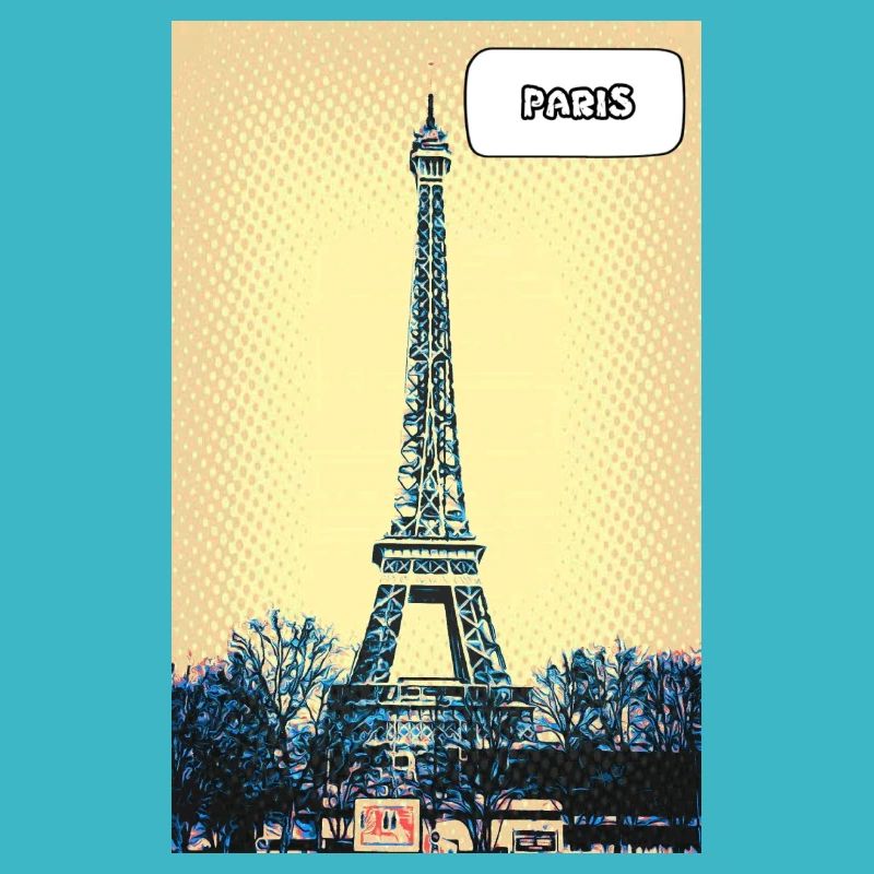 Eiffel Pop Art Paris