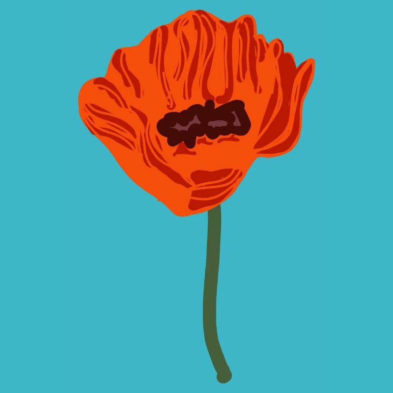 coquelicots à fleurs rouges
