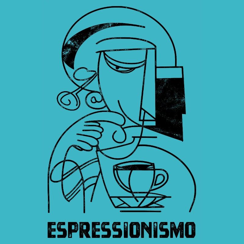 Espressionism - Espresso - Drinking Coffee