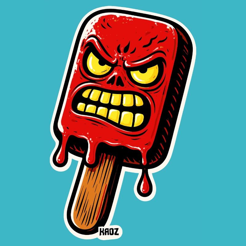 Angry Red Popsicle