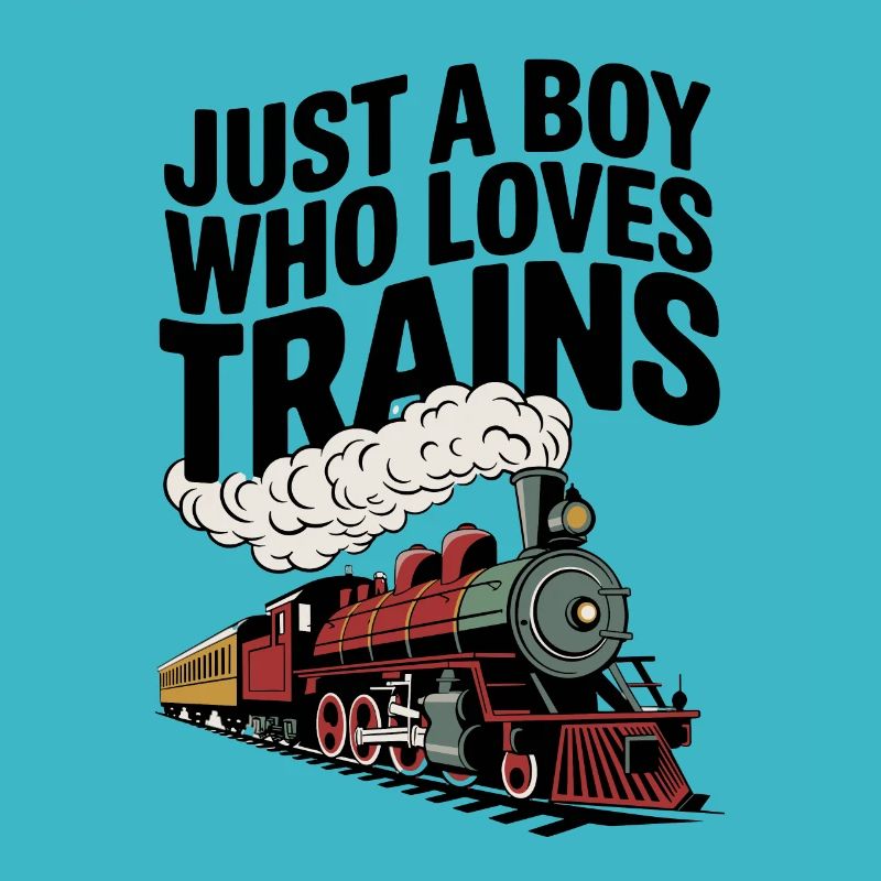 Just a Boy Who Loves Trains