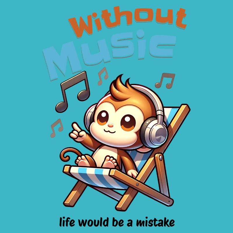 Without Music Monkey