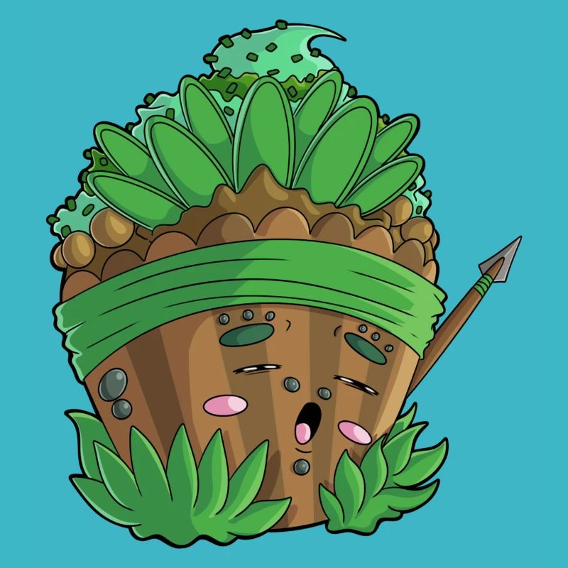 Jungle Cupcake