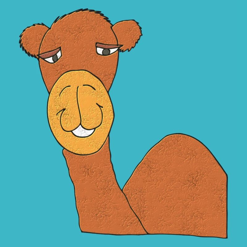 Camel with elephant skin