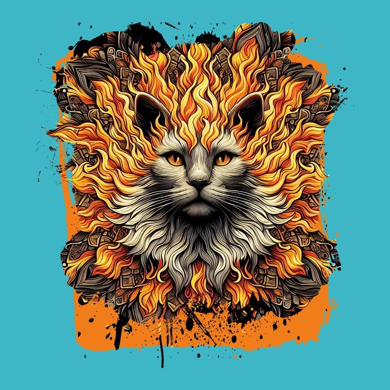 Chat de l’enfer ardent