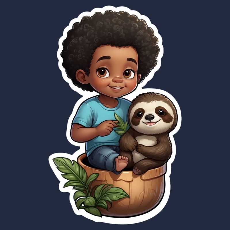 Child Sloth Gift Idea Gift Proposal