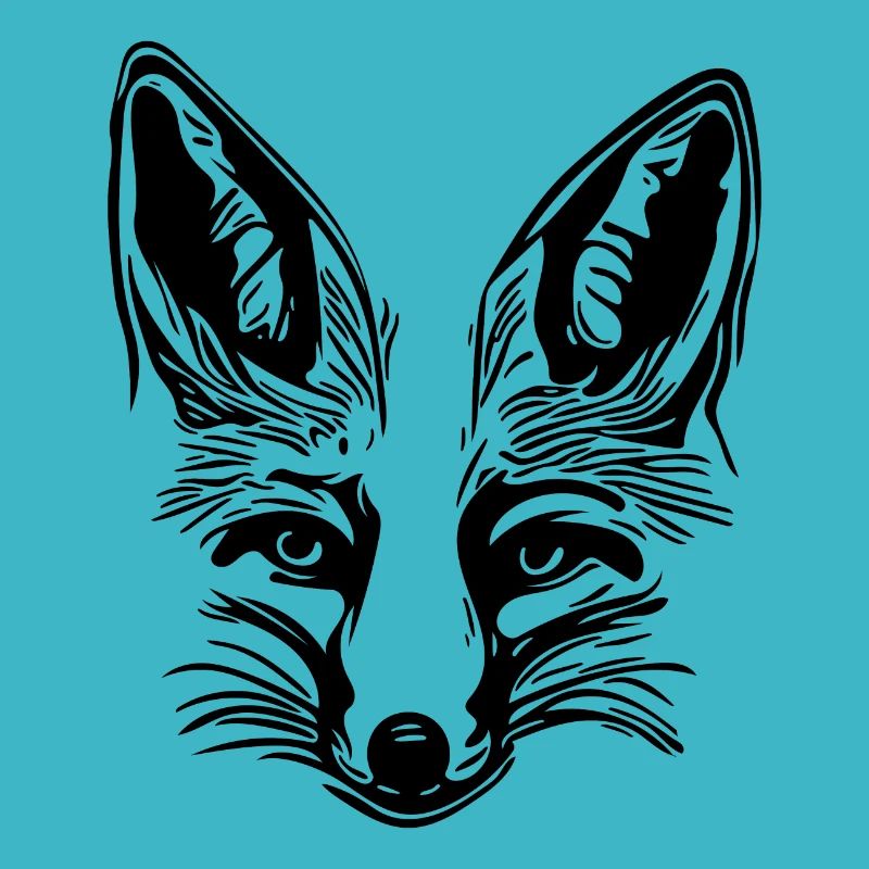 Dessin de renard mignon