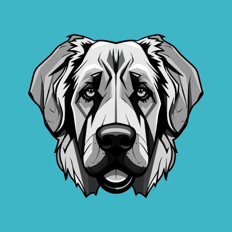 Tête de chien Kangal