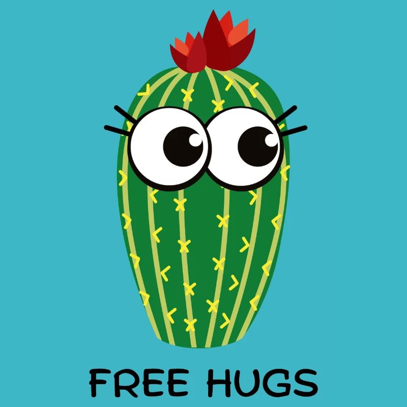 free hugs cactus