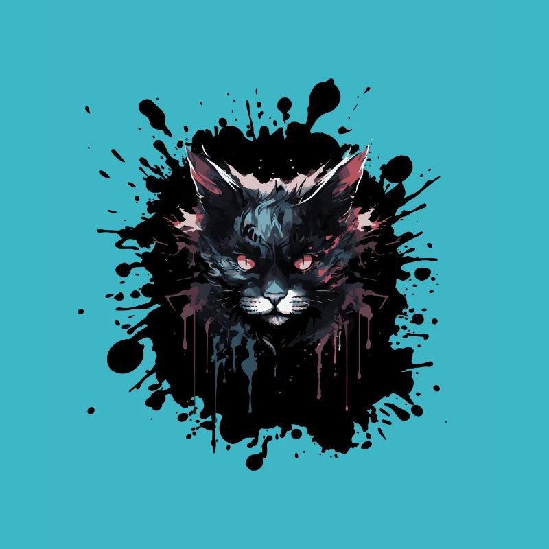 Portrait de chat Portrait