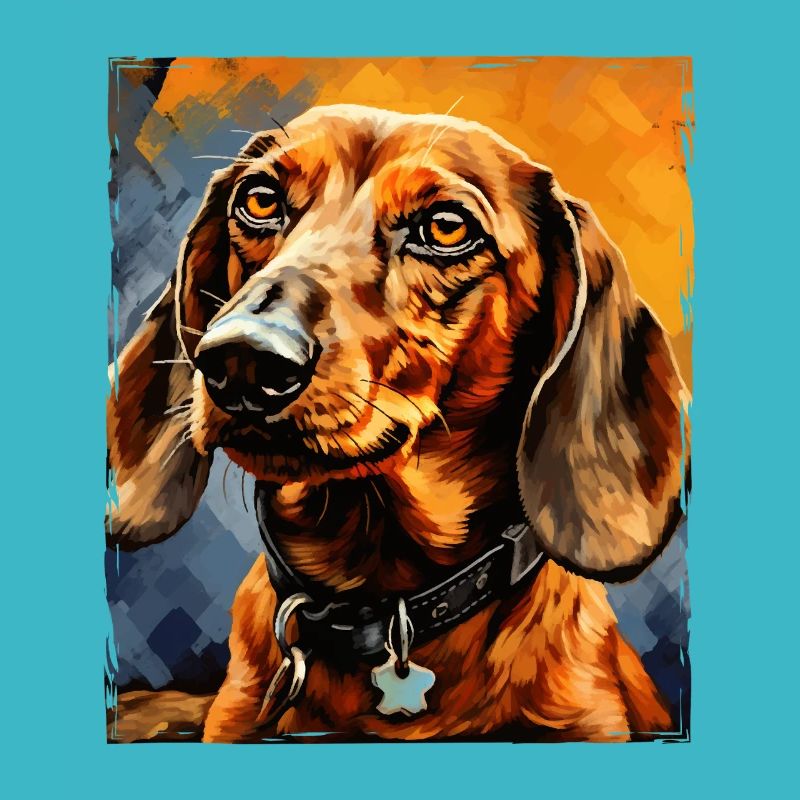 Teckel Chien Portrait Teckel