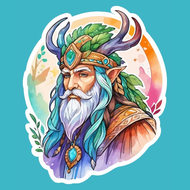 Aquarelles de druide