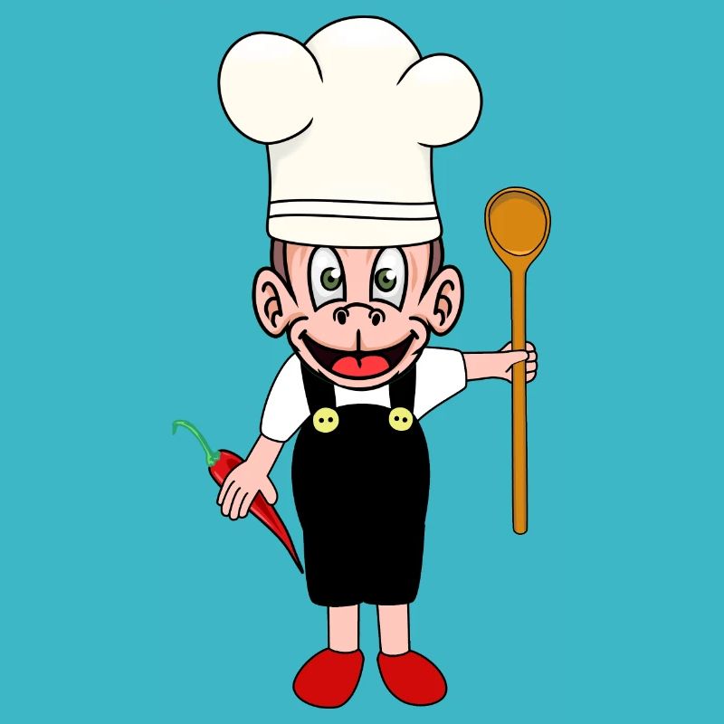 Monkey Monkey Cooking Amateur Chef Host