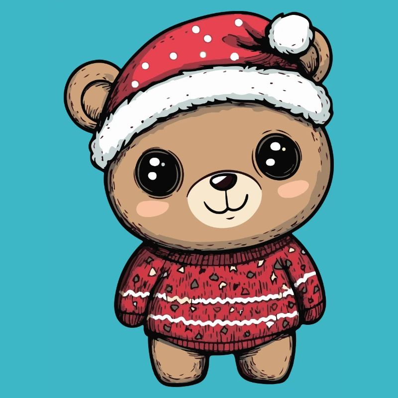 Bär Weihnachten Comic