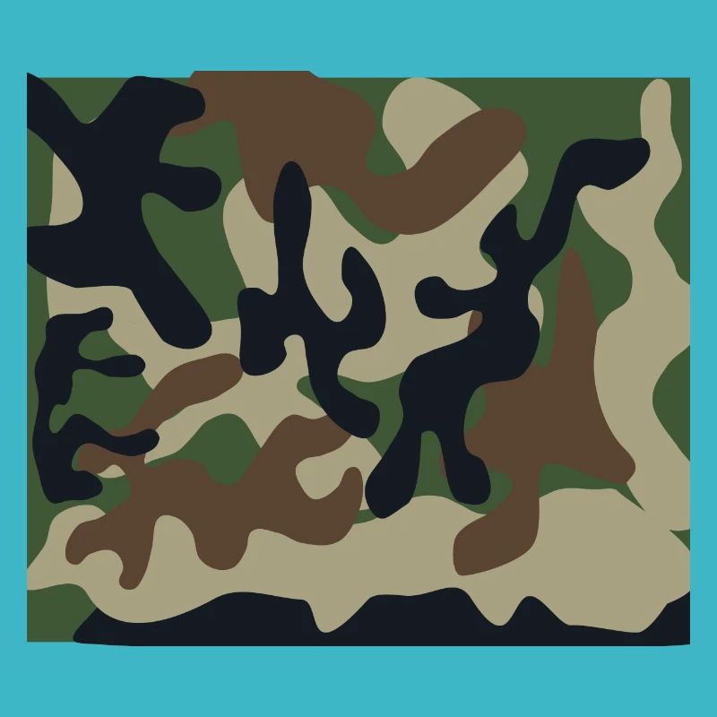Masque d'armée couleurs camo